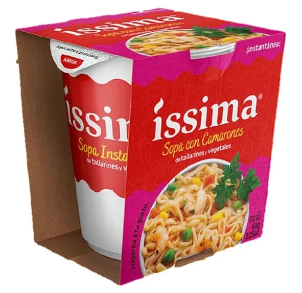 Issima Sopa Instantánea con Camarones 64g