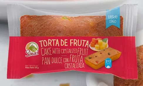 Pan Sinai Torta de Frutas