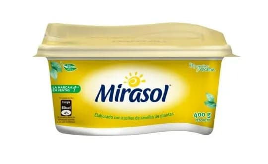 Margarina Mirasol 400grm